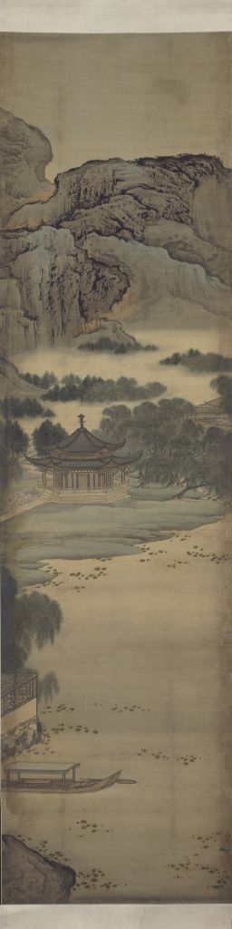 图片[8]-Picture screen of Yuanjiang with bamboo buds and pines-China Archive